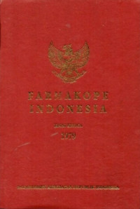 Image of FARMAKOPE INDONESIA EDISI KETIGA 1979