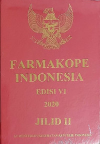 Image of Farmakope Indonesia Edisi VI 2020 - Jilid II